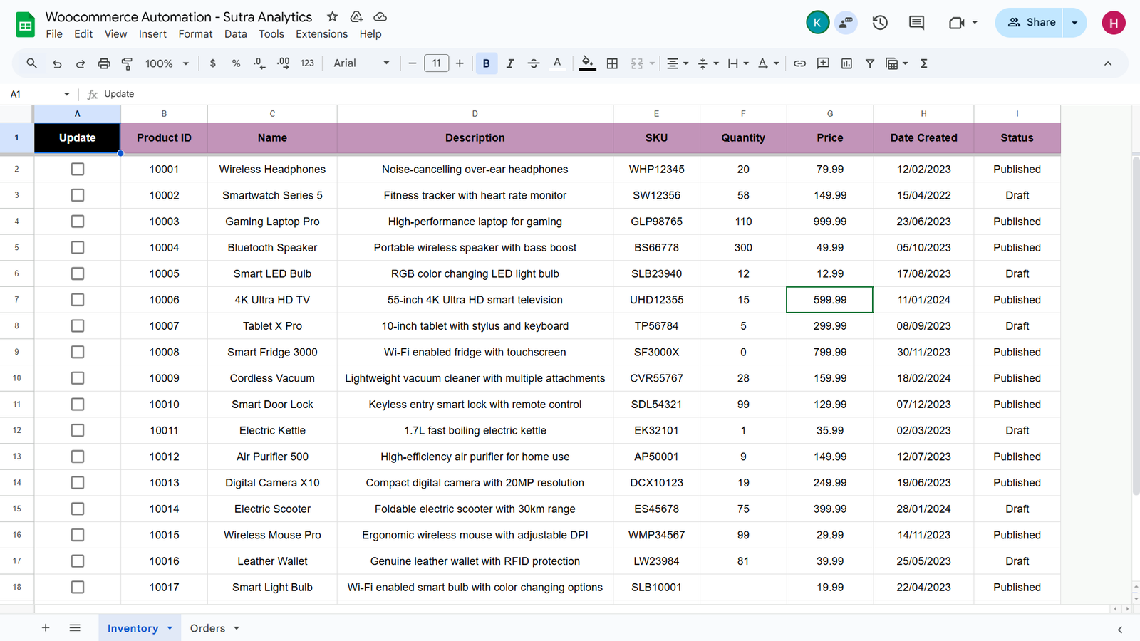 Woocommerce Integration 1